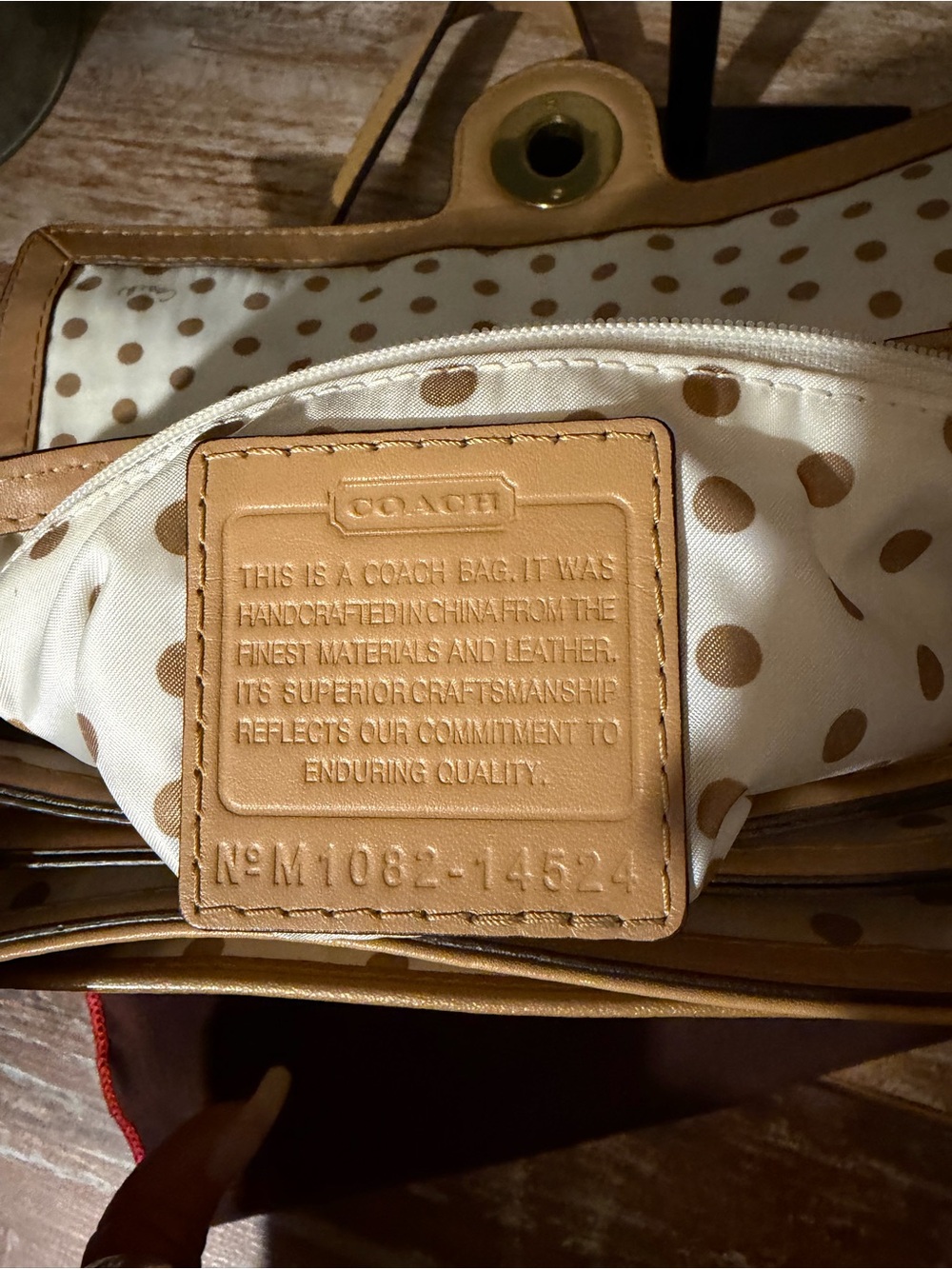 Coach Peyton Flap Shoulder Bag - Picture 11 of 11